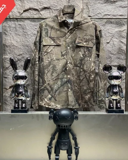 Classic Camouflage with Subtle Shimmer