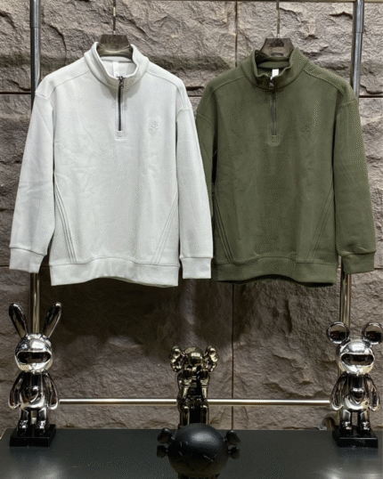 Quarter-Zip Pullover Sweatshirt